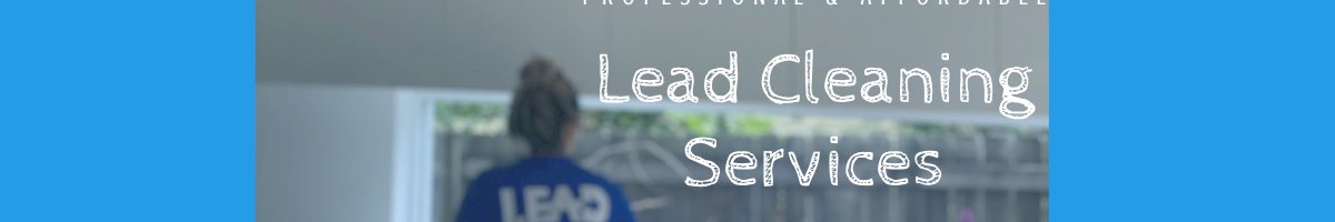 Lead Professional Cleaning Services Banner