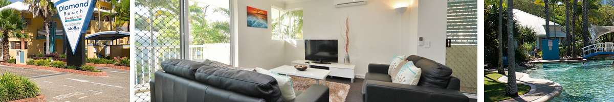Blue Sky Apartments at Diamond Beach Resort Banner