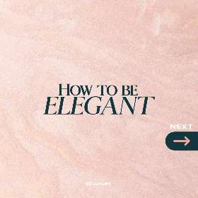 Menjadi anggun bukanlah hal yang sulit. | ED Luxury Perfume