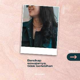 Menjadi anggun bukanlah hal yang sulit. | ED Luxury Perfume