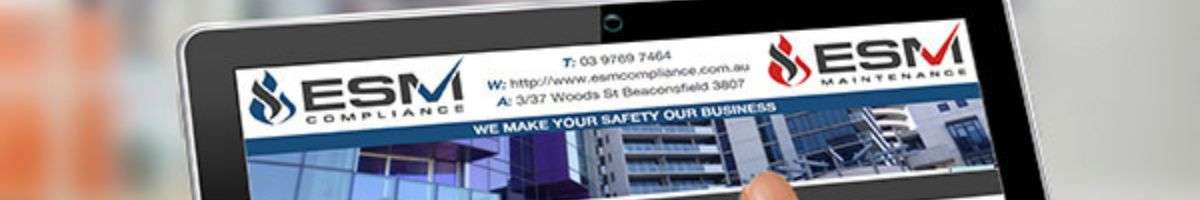 ESM Compliance Banner