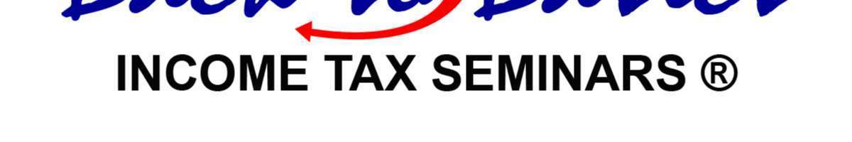 Back to Basics Income Tax Seminars Banner