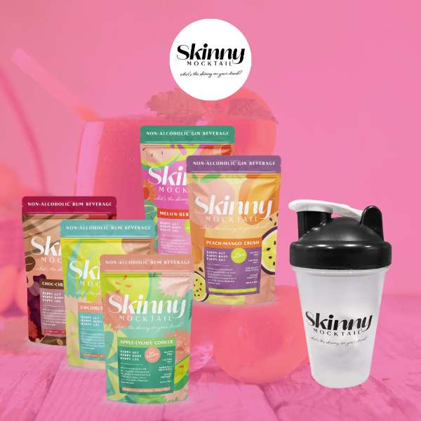Free shipping for all orders + Free Shaker with every Order!