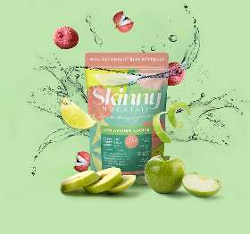 Apple-Lychee Cooler fat burning supplements by Skinny Mocktail