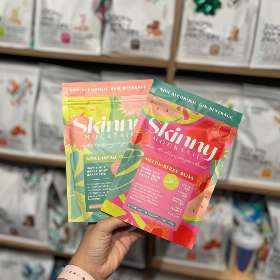 Apple-Lychee Cooler and Melon-Berry Bliss by Skinny Mocktail your dietary supplements | Healthy drink in Sydney