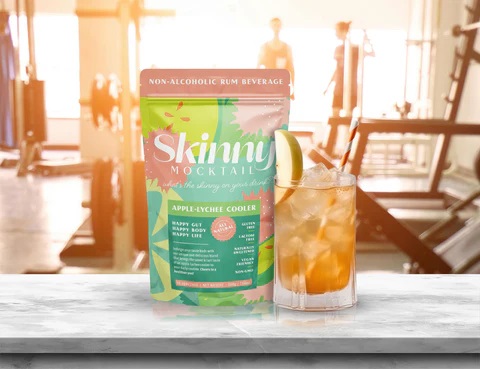 Escape To a Tropical Paradise With Refreshing Apple-Lychee Cooler Refresher Mocktail
