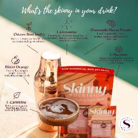 Skinny mocktail with All-Natural Ingredients for Weight Loss Management