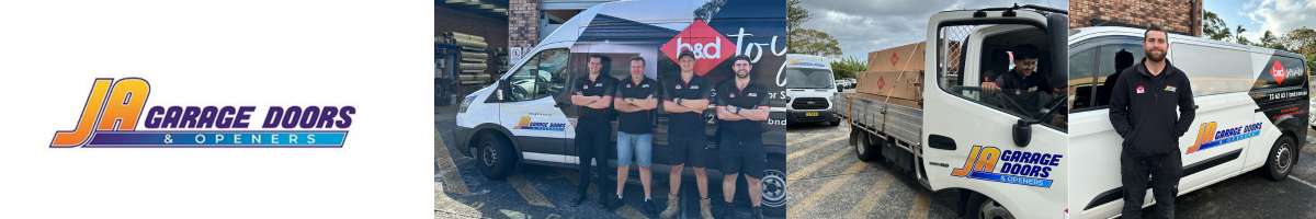JA Garage Doors & Openers Banner