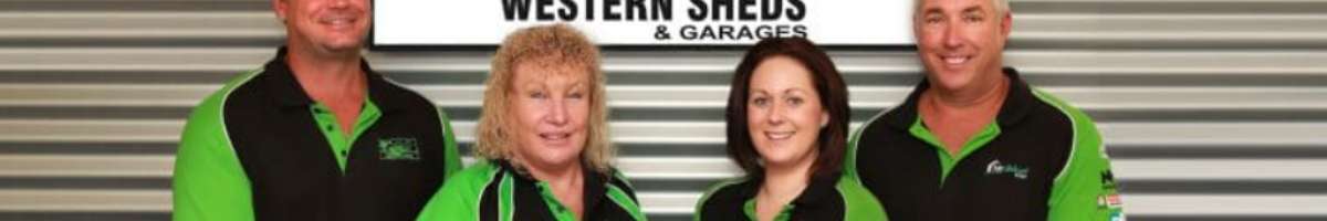 Western Sheds & Garages Banner