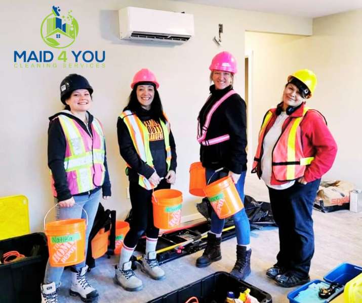 Post Construction Cleaning in Victoria... Maid 4 You