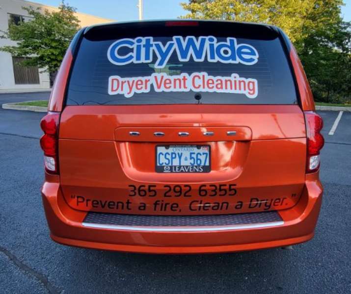 cityWide Dryer Vent Cleaning Vehicle