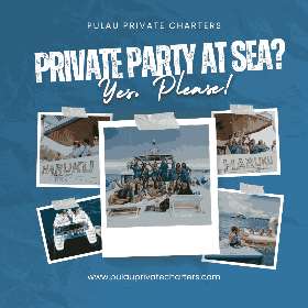 private party at sea? yes please