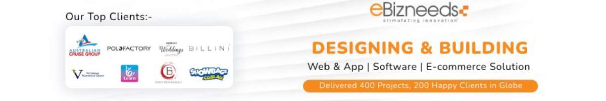 eBizneeds Business Solution Pvt Ltd Banner