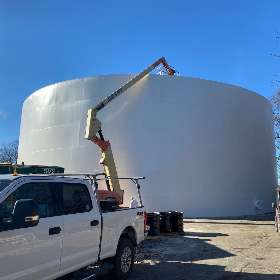 Industrial Water Tank Transformation: From Rusty to Refreshed - Alpine Painting & Sandblasting Contractors