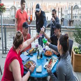 Come one, come all! Come enjoy the best view in the world - Hudson Blue Bar & View