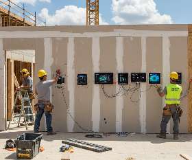 Data driven dry wall