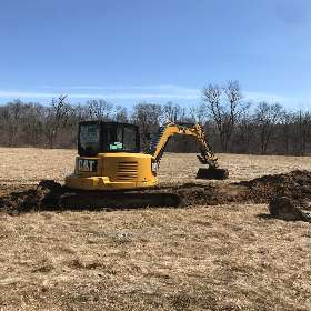 Installed Drain tile - Schleis Farms Custom Services, LLC
