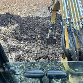 stump removal - Schleis Farms Custom Services, LLC