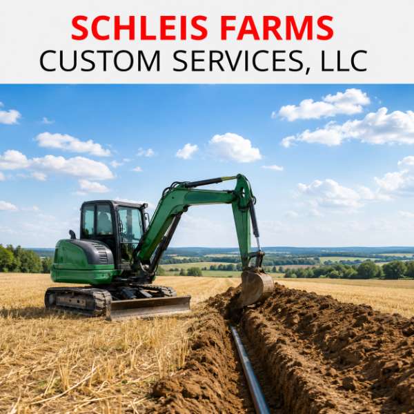 Expert Water Lines Excavation for Homes and Farms in Northeast Wisconsin