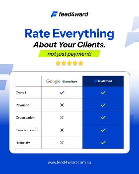 Rate Everything about Your Clients - Feed4ward App for Tradies