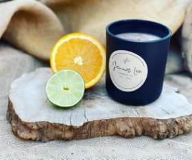 Tahitian Lime And Orange Scent | Jenna Lee Candle Co 