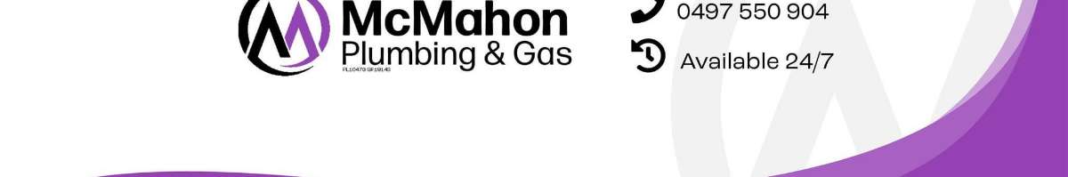 McMahon Plumbing & Gas Banner