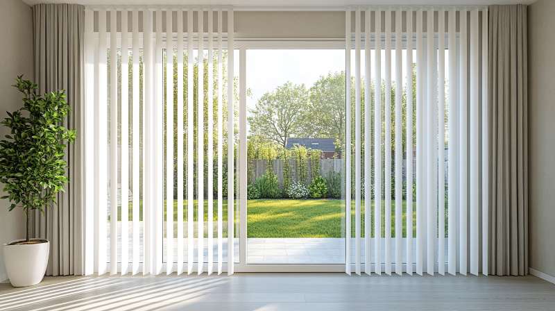 Custom Patio Door Window Treatments in Miami