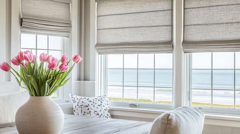 Custom Roman Shades in Hoboken: Stylish & Energy-Efficient