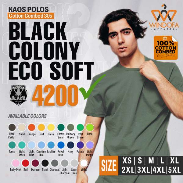 Kaos Polos 100K Dapat 4, Cocok Untuk Lebaran