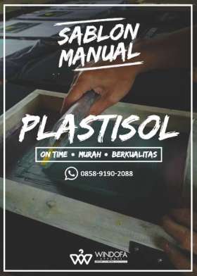 Sablon Manual Plastisol