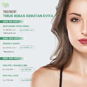 Treatment Bebas Kerutan Evita