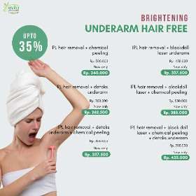 Brightening Underarm Hair Free