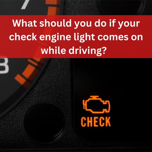 What to Do When Your Check Engine Light Comes On