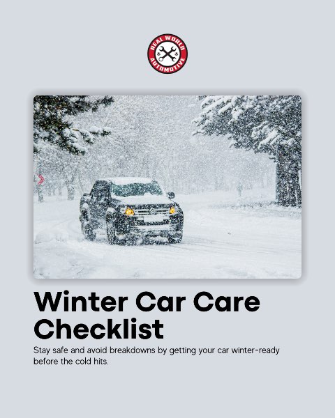Stay Safe This Winter: Essential Preventative Car Care Tips
