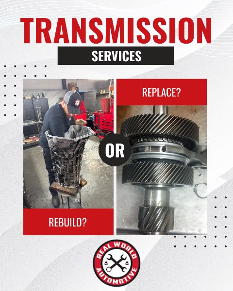 Does Your Transmission Need to Be Rebuilt or Replaced?