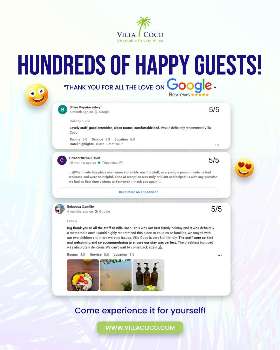 hundreds of happy guests!