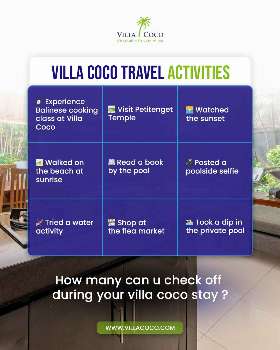 villa coco travel BINGO!