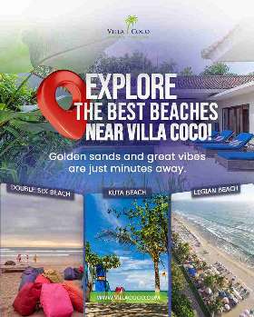 explore the best beaches near Villa Coco