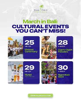 march events in Bali