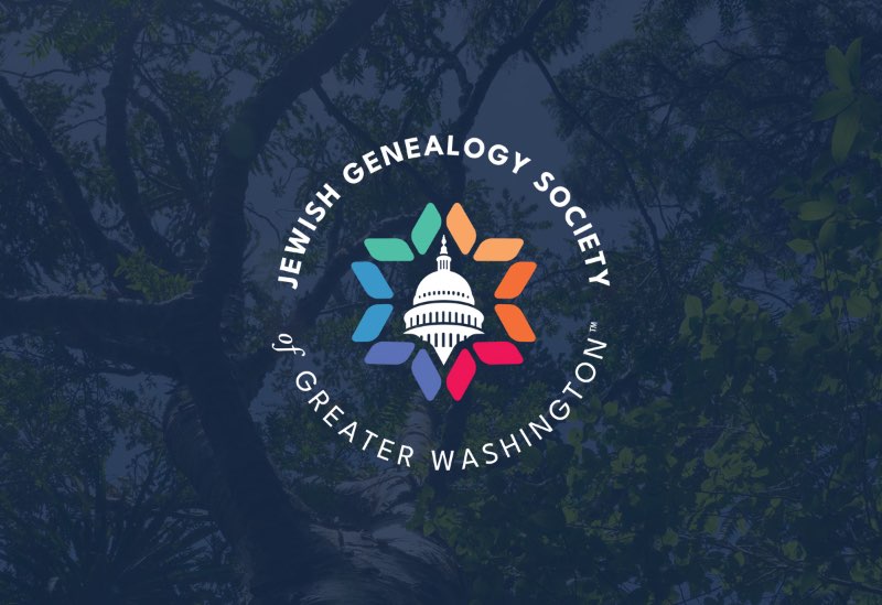 Just Branded and Website Launch: The Jewish Genealogical Society of Greater Washington