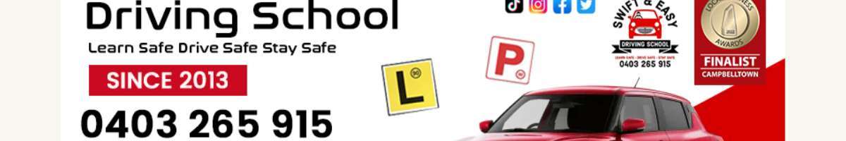 Swift And Easy Driving School Banner