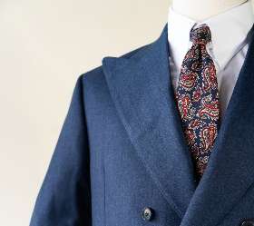 Navy Coat - Berez Private Tailor