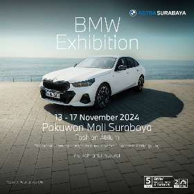 BMW Exhibition, 13-17 November-Pakuwon Mall Surabaya (Fashion Atrium)
