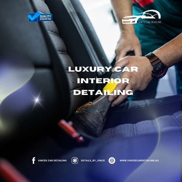 Luxury Car Interior Detailing
