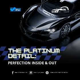 For those who demand nothing but the best, our Platinum Detail package is designed to give your car the ultimate shine inside and out. 