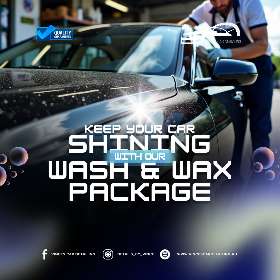 Tired of regular car washes that don’t last? Our Wash & Wax package provides a thorough exterior clean and a wax sealant for long-lasting protection. Your car will look stunning for weeks!