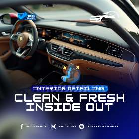 Your car’s interior deserves as much attention as the exterior! Our interior detailing service will leave your seats, carpets, and dashboard spotless and fresh.