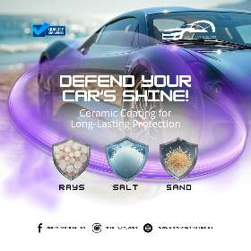Sun, Salt, and Sand? No Problem! Protect your car’s paint from the harsh Aussie elements with our premium ceramic coating
