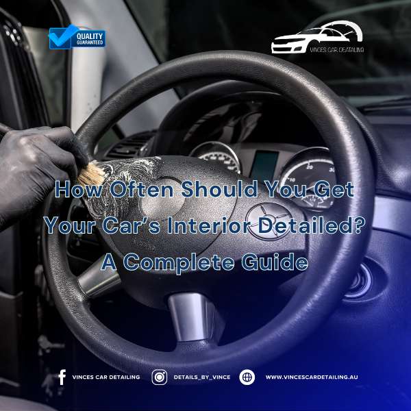How Often Should You Get Your Car’s Interior Detailed