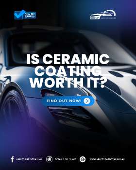 Enhance Your Car's Shine and Protection with Professional Ceramic Coating!